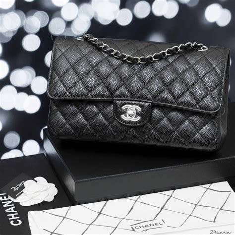 chanel classic flap bag caviar replica|My first Chanel replica: medium cf black caviar w/ silver hardware.